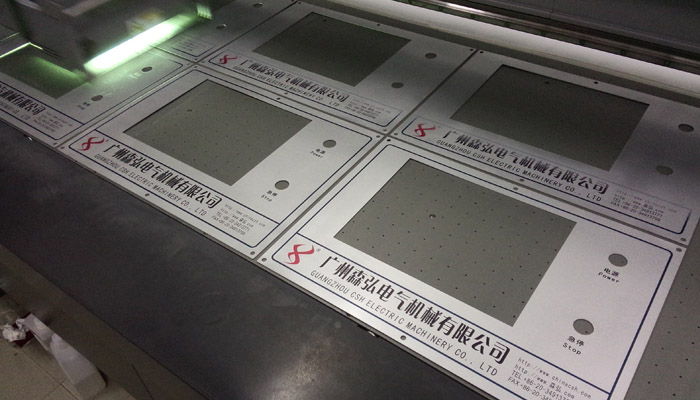 铝板uv打印加工